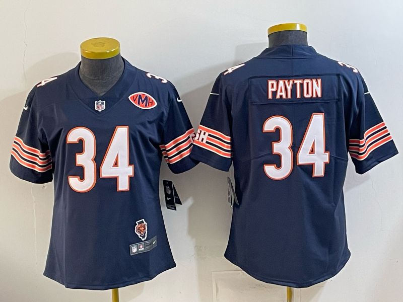 Youth 2026 Chicago Bears #34 Payton Blue Nike Limited NFL Jersey style 0001